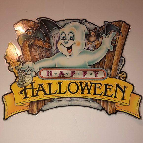 1997 The Beistle Co. Halloween Haunted House Ghost Die Cut Cutout - Picture 1 of 4